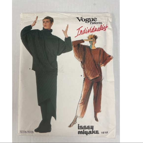 Vogue Other - Vintage 1985 Vogue Sewing Pattern(uncut)#1618 *ISSEY MIYAKE* designer. Size 10